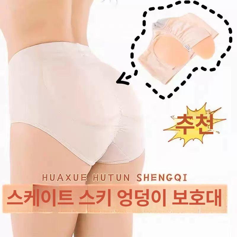 보드엉덩이보호대 스키 패드 초보자 팬더 피겨 스케이팅 피부색 팬티+패드 S - 상세 이미지 4