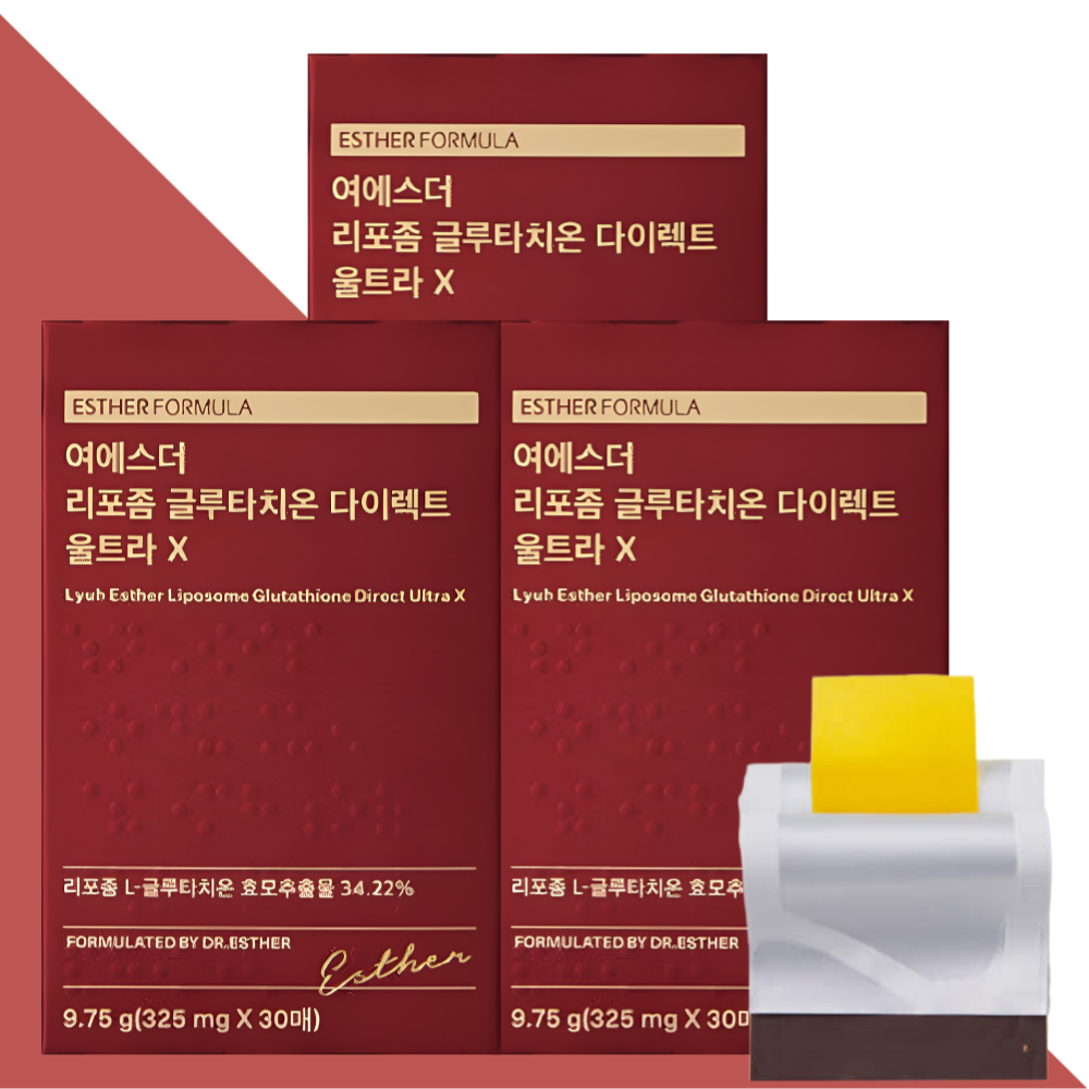 에스더포뮬러 여에스터 글루타치온 울트라X 필름 30매X3박스 - 상세 이미지 5