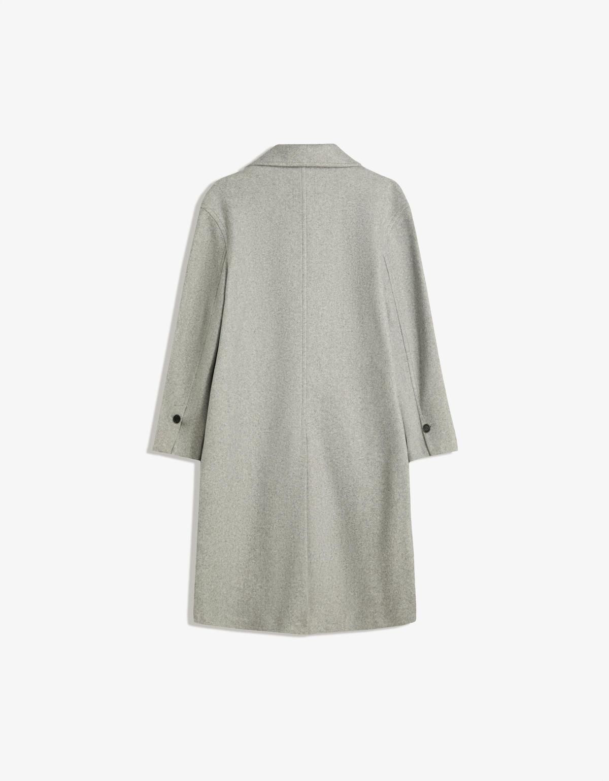 버쉬카 소프트 라이트그레이 롱코트 1688/741 GREY - 상세 이미지 5