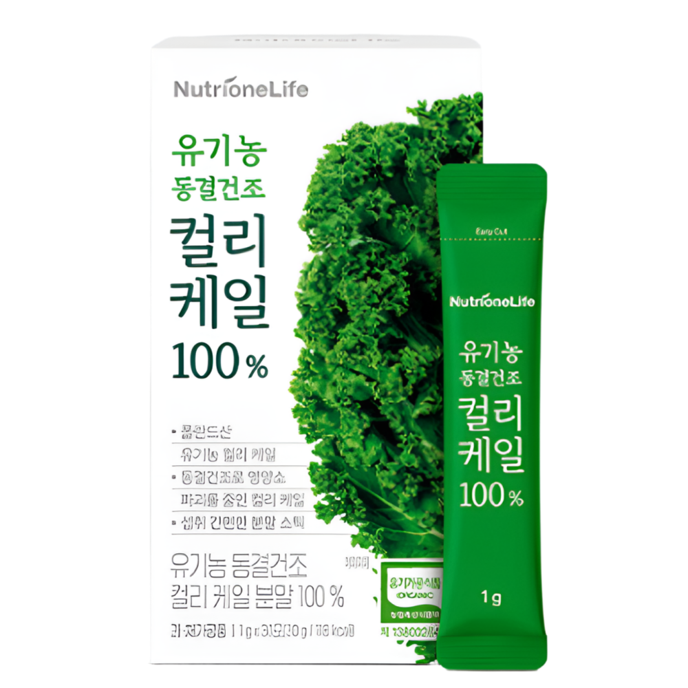 뉴트리원 컬리케일 곱슬 컬리 케일 분말 유기농 30포X1개 - 메인 이미지