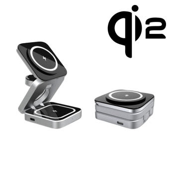 에디토 맥세이프 갤럭시 아이폰 워치 3in1 무선 충전기 고속 거치대 Qi2