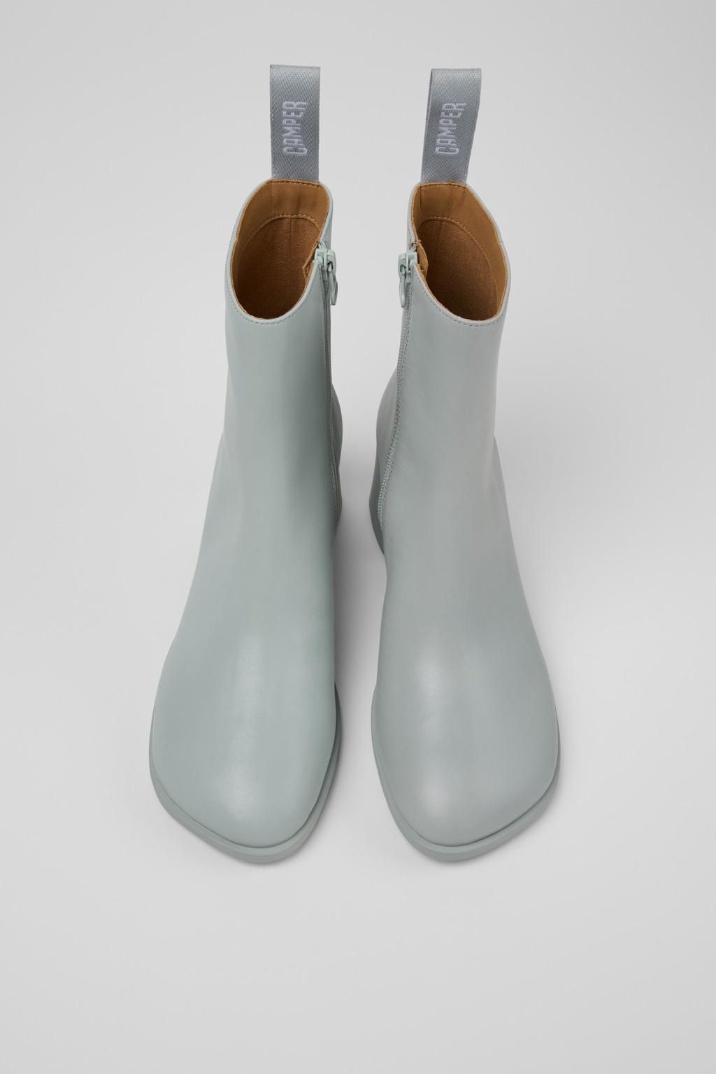 캠퍼 프리미엄 카프스킨 컴포트 미들부츠 Kora K400798-003 GREY - 상세 이미지 4