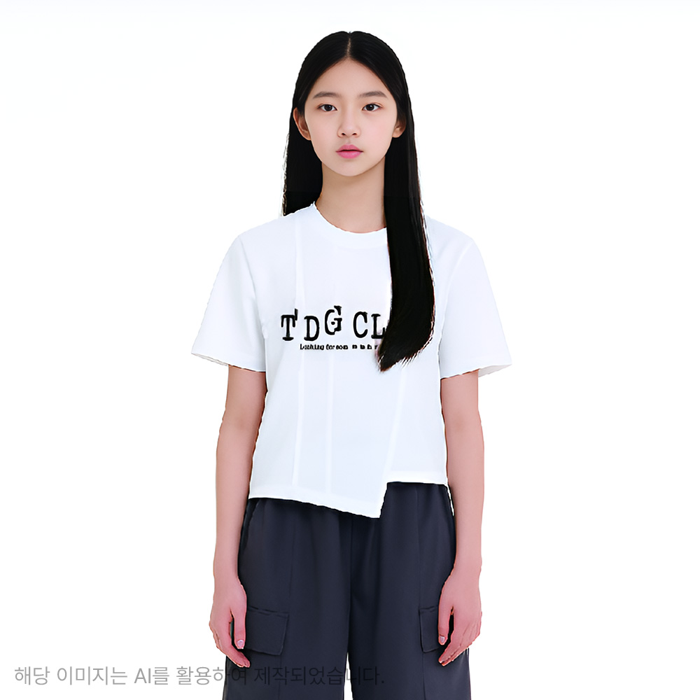 더데이걸 피스피스 절개티 TGRA25507 - 상세 이미지 3