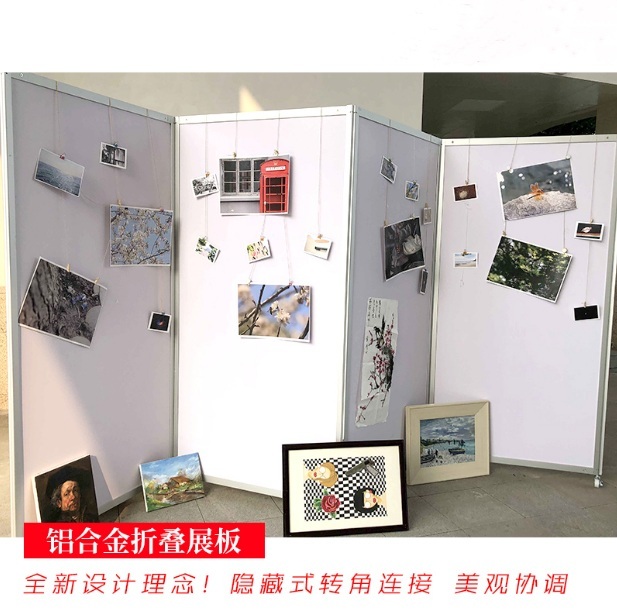 전시패널 전시회 판넬 가림막 사진 전시 파티션 가벽 행사 포스터 - 상세 이미지 3