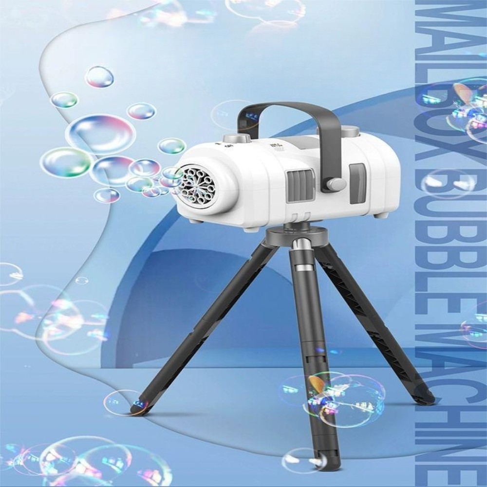 대형 비눗방울 머신 비누방울 야외 결혼식 무대 메일박스+삼각대+15팩 A
