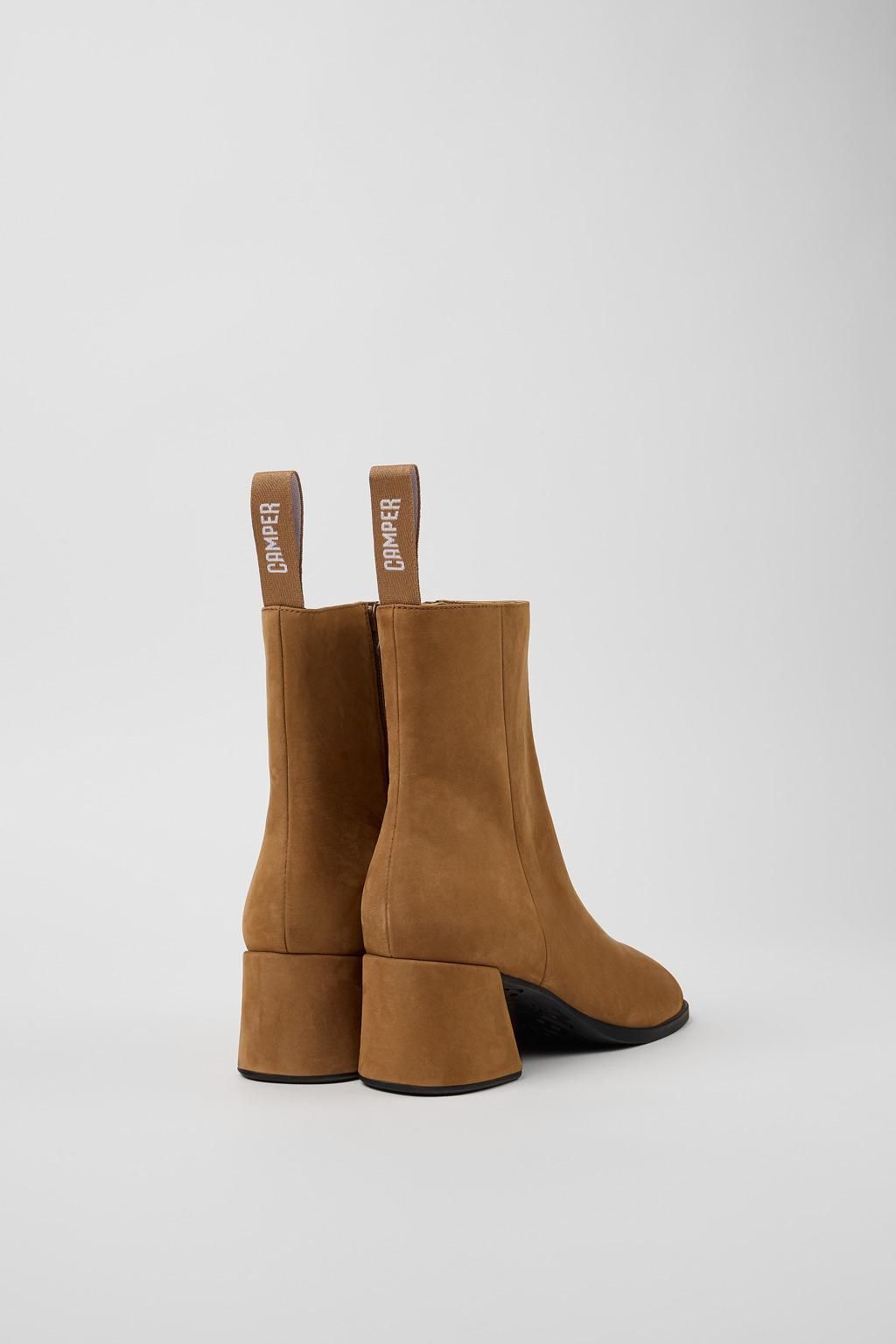 캠퍼 브라운 누벅 컴포트 미들부츠 Kora K400798-005 BROWN - 상세 이미지 4