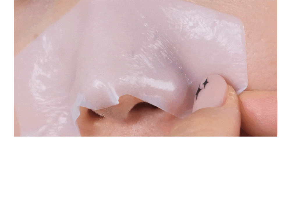 korean blackhead nose patch grape