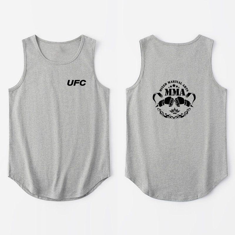 UFC 민소매 MMA 나시 운동복 파이터 복싱 헬스장 킥복싱 - 상세 이미지 3
