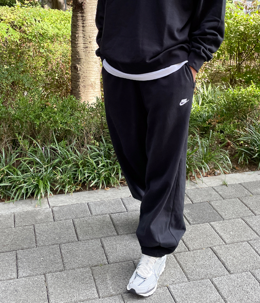 나이키 트레이닝 바지 오버핏 클럽 플리스 프렌치테리 벌룬 조거 팬츠