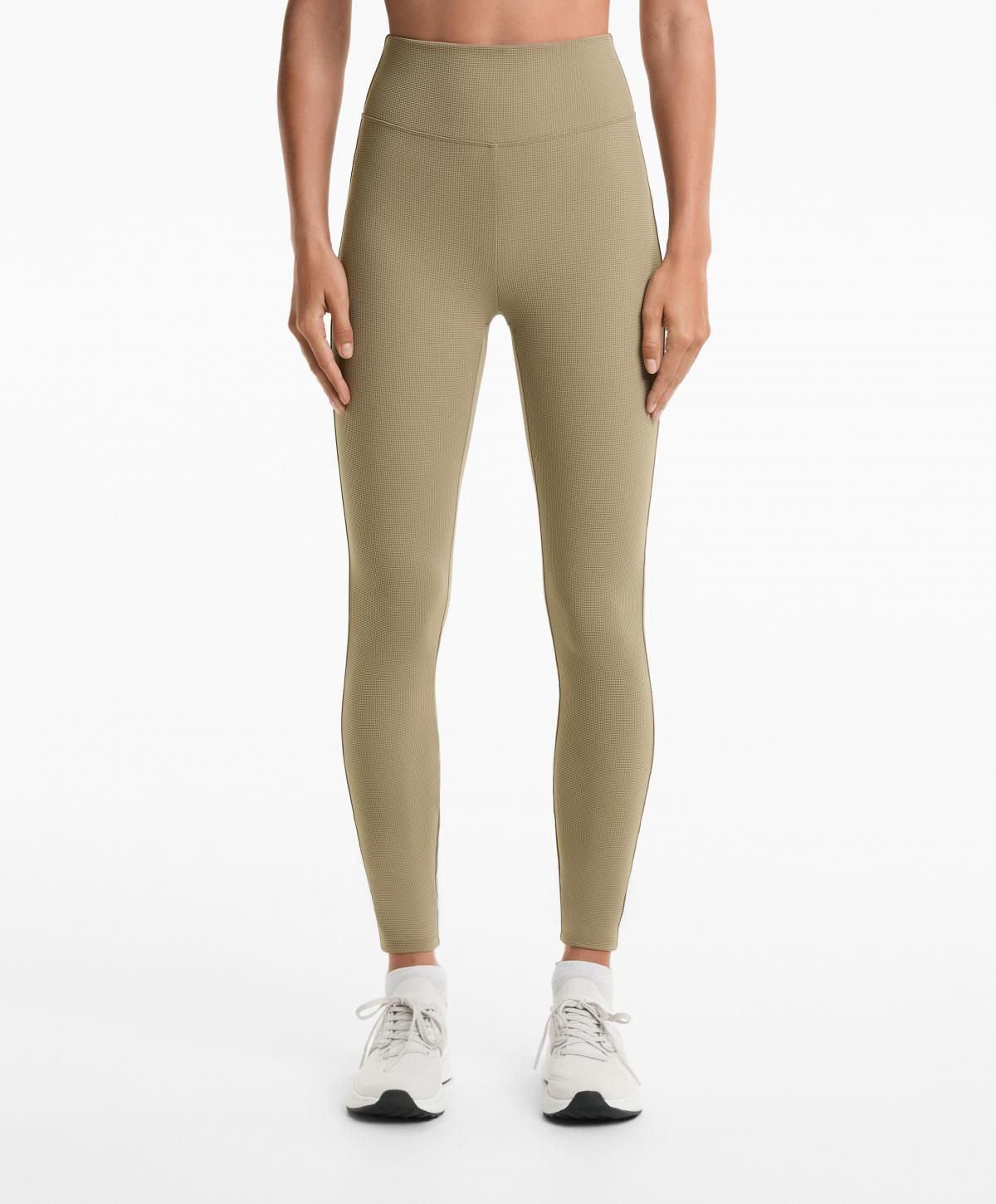 오이쇼 테크니컬 하이라이즈 와플 65CM 레깅스 3280/962 WASHEDKHAKI - 메인 이미지