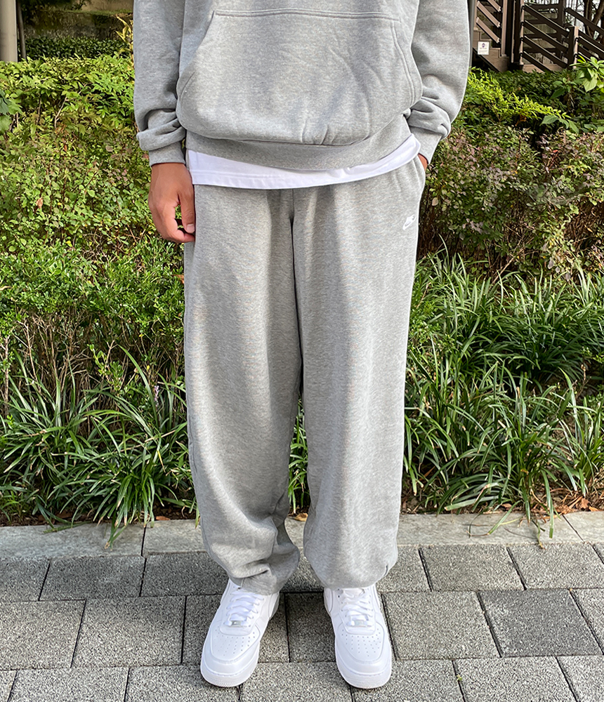 나이키 트레이닝 바지 오버핏 클럽 플리스 프렌치테리 벌룬 조거 팬츠