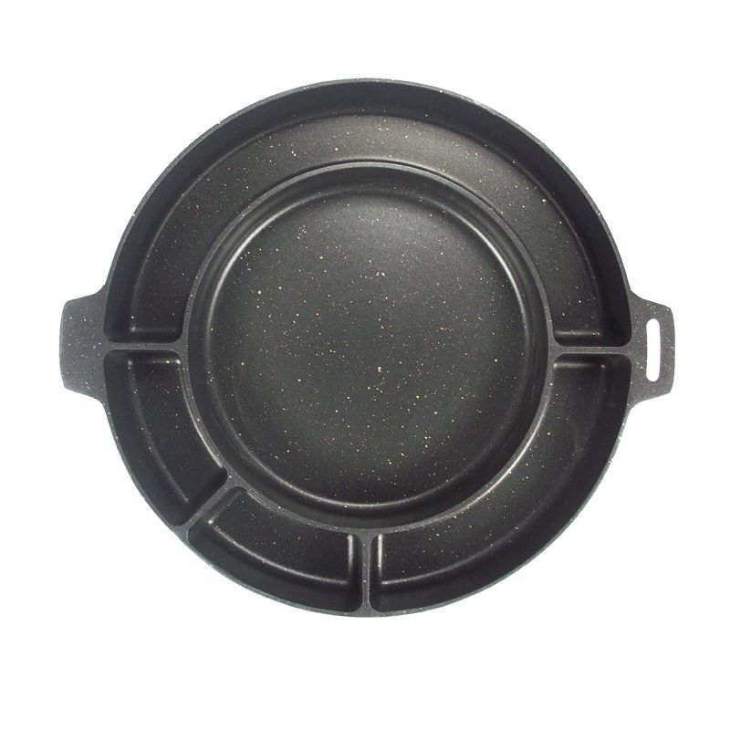 치즈닭갈비냄비 분리형 냄비 등갈비 불판 식당용 34.5CM 직화 치즈 냄비 - 상세 이미지 3