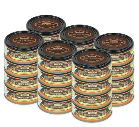 런치 셰프스페셜 흰살참치+연어, 80g, 24개 - 상품 이미지