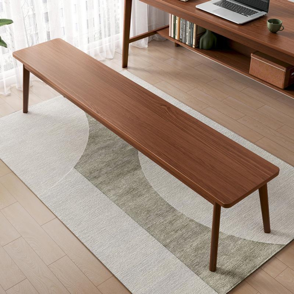 고급 원목 좁고긴 베란다 거실 테이블 창가 슬림 사이드테이블