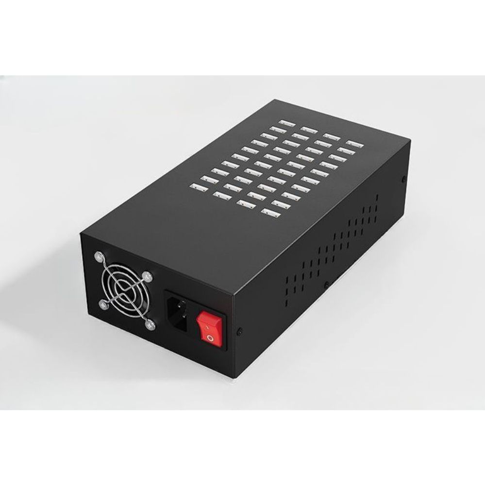 멀티 USB 고속 충전 허브 대용량 사무실 피씨방 업소용 어댑터 분배기 2열 200W 2A - 상세 이미지 3