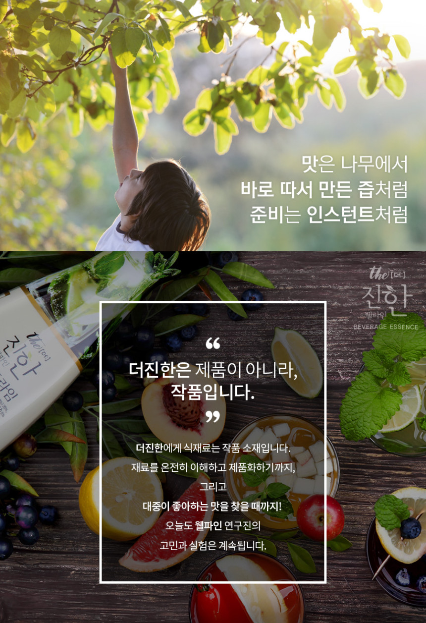 웰파인 더진한 블루베리스무디 퓨레 1.8kg+펌프지원 - 상세 이미지 2
