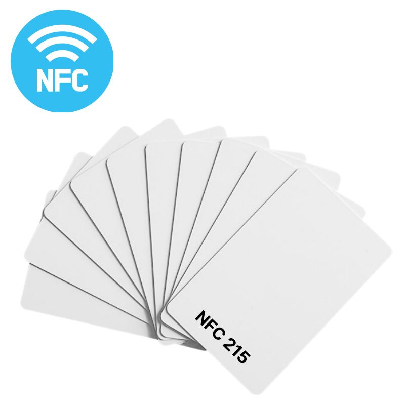 NFC 카드 태그 칩 NTAG 215 디지털 전자 명함 제작 NFCTAG 도어락 사원증 앱 - 상품 이미지