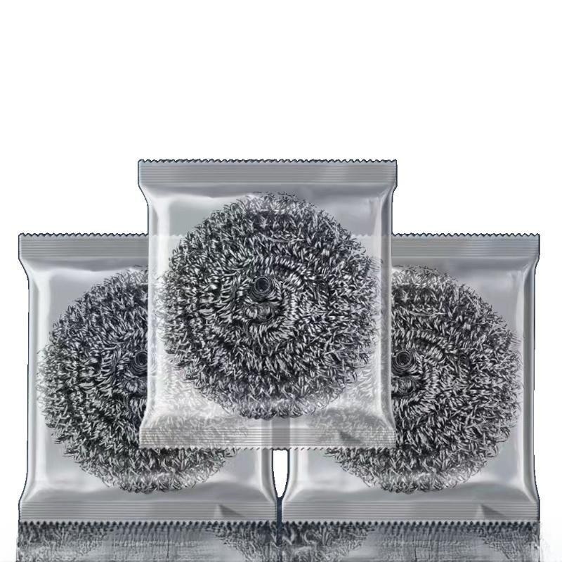 대형 스테인리스 철수세미 주방 세척용 식기 청소 다용도 세정 수세미 특대형 25g 40개 - 상세 이미지 4