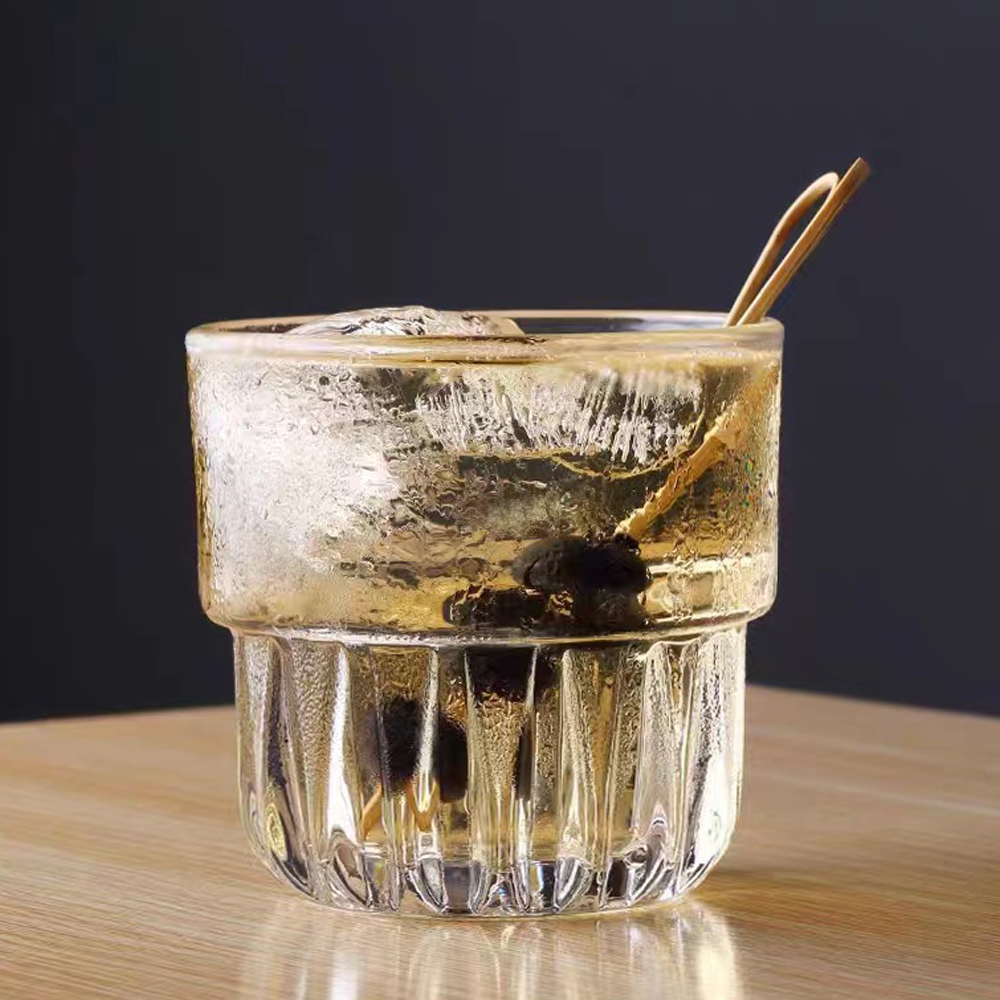 델리 클래식 유리컵 260ml, 1개, 레이어 스텍 언더락잔 - 상세 이미지 3