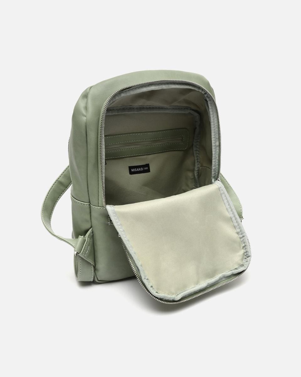 미사코 메탈디테일 라이트그린 도난방지 백팩 Nesqui-5000136576016 VERDE - 상세 이미지 5