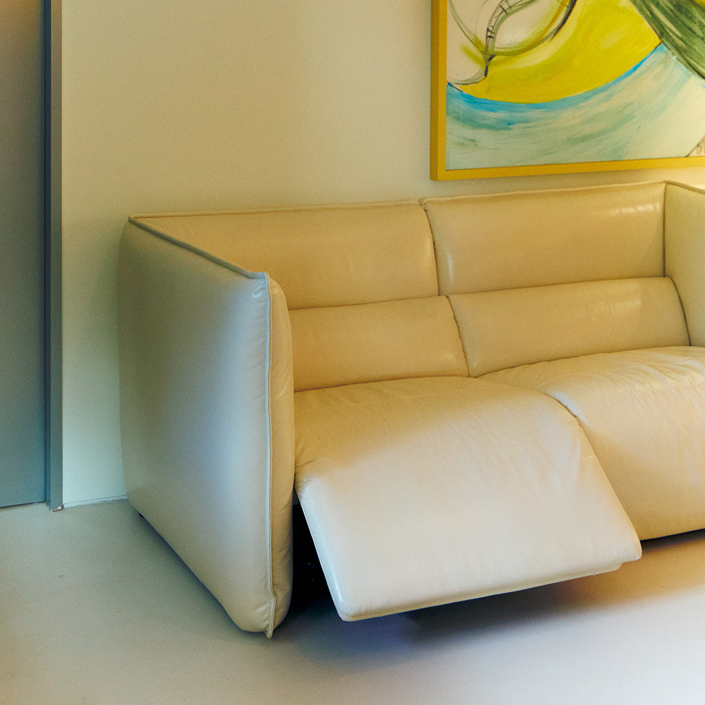 알로소 사티모션 3인소파 가죽소파 (전동 리클라이너, 소프트프리모가죽)