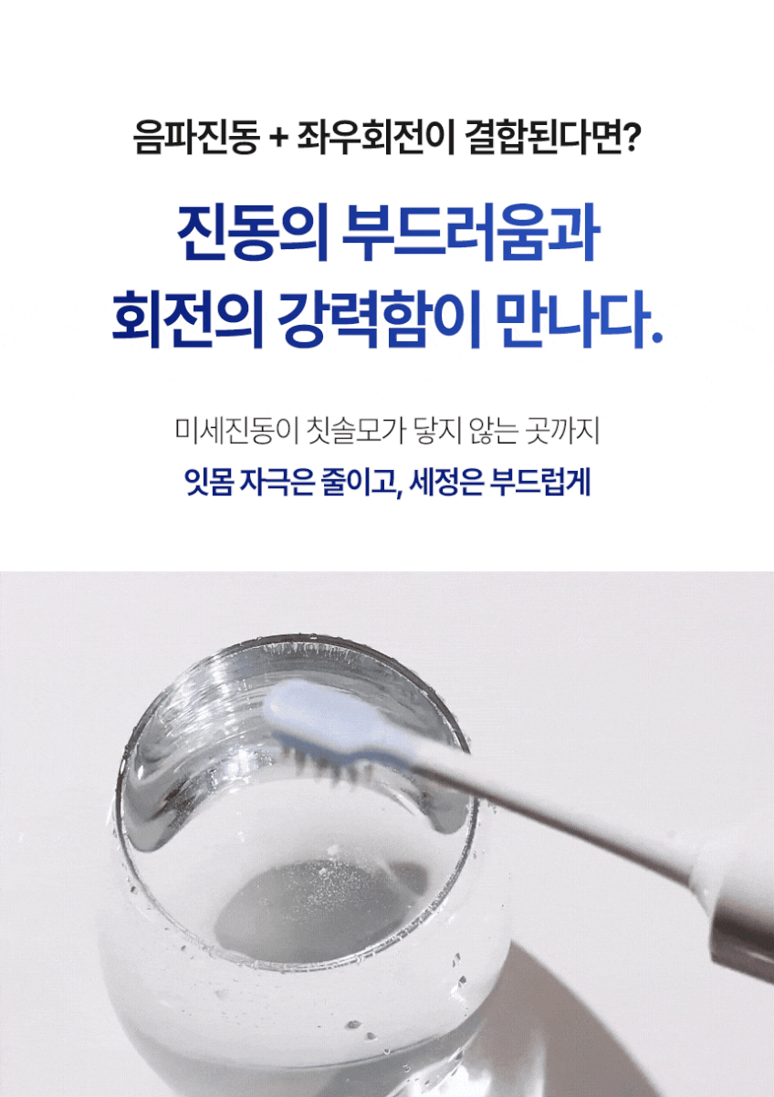 알로코리아 듀얼덴티 전동칫솔 ATA1S 좌우 회전 음파 완전방수 미세모 판매처 상세 정보 이미지 3