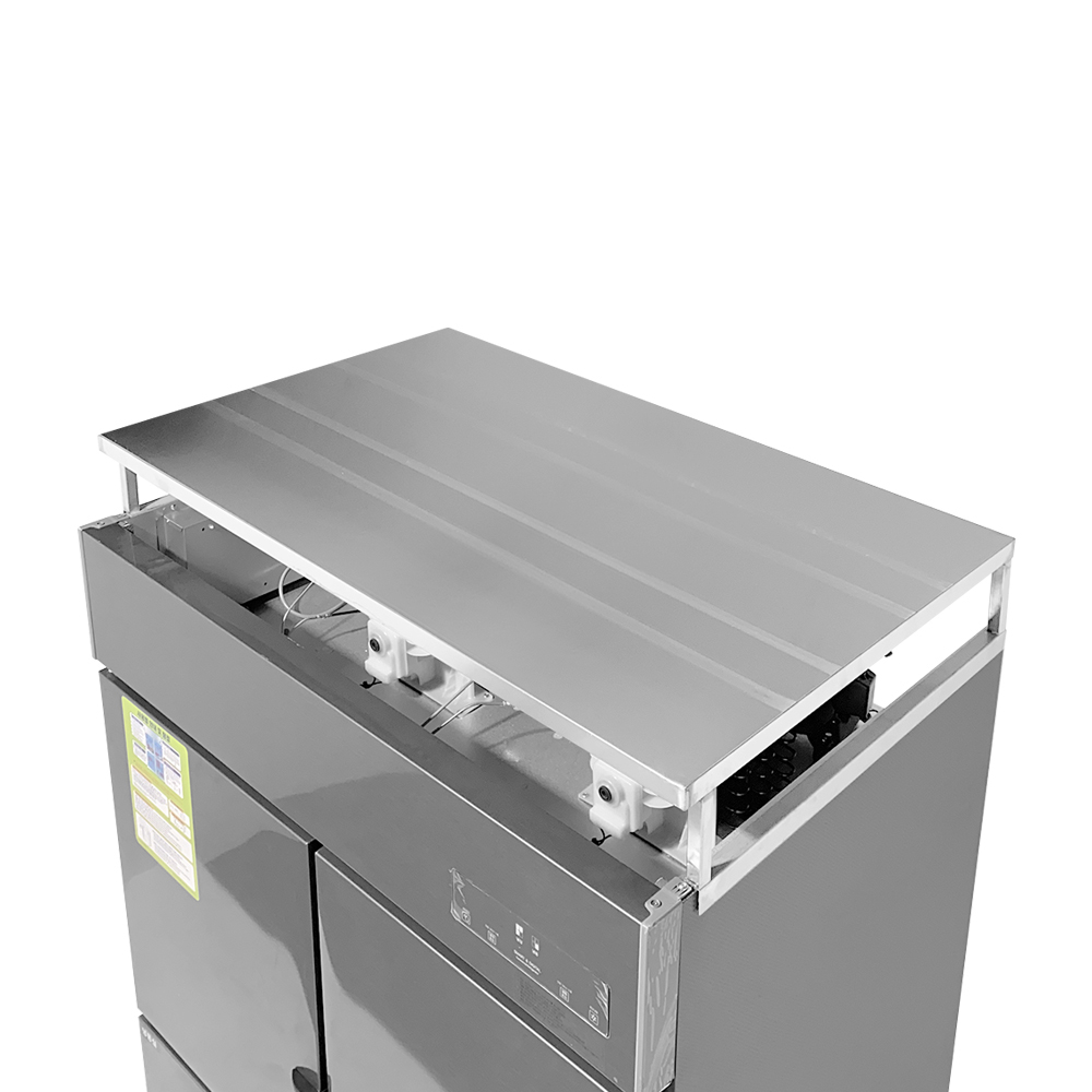 업소용 냉장고상부선반 스탠드형 스텐 상선반 주방 수납 자체개발 25박스 상부선반