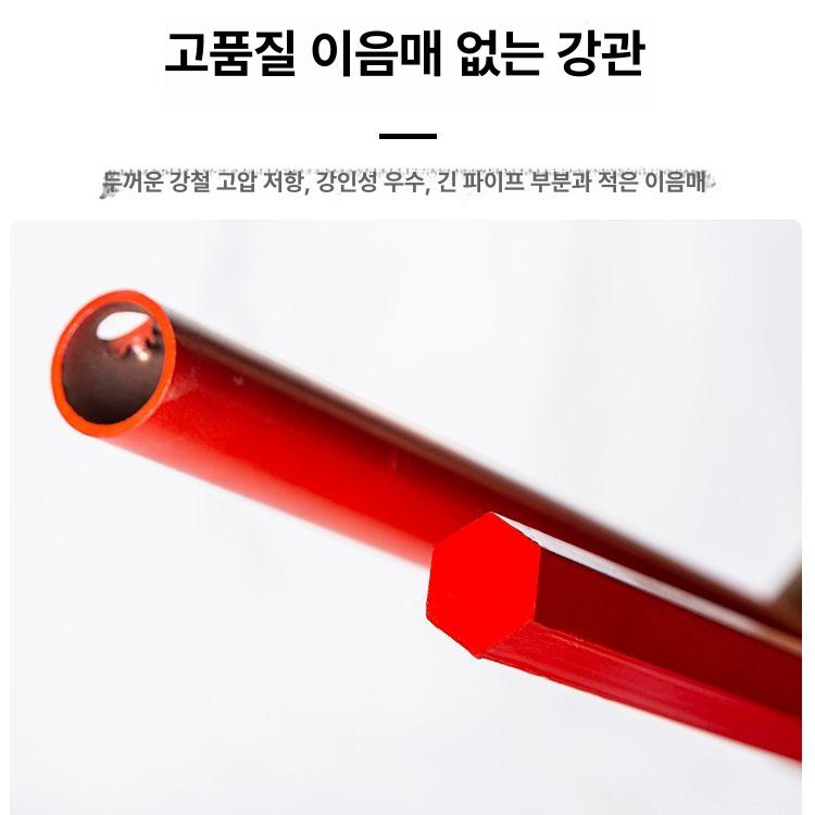 고중량 중장비 지렛대 리프트 대차 도르래 빠루 솔리드 육각강 3t 강력한지렛대효과 - 상세 이미지 5