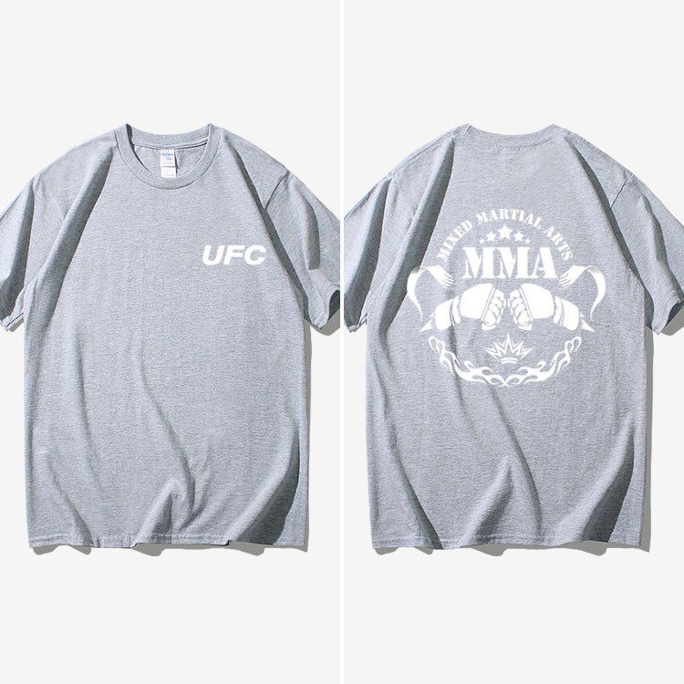 UFC 티셔츠 MMA 복싱 스포츠 반팔티 권투 무에타이 - 상세 이미지 3