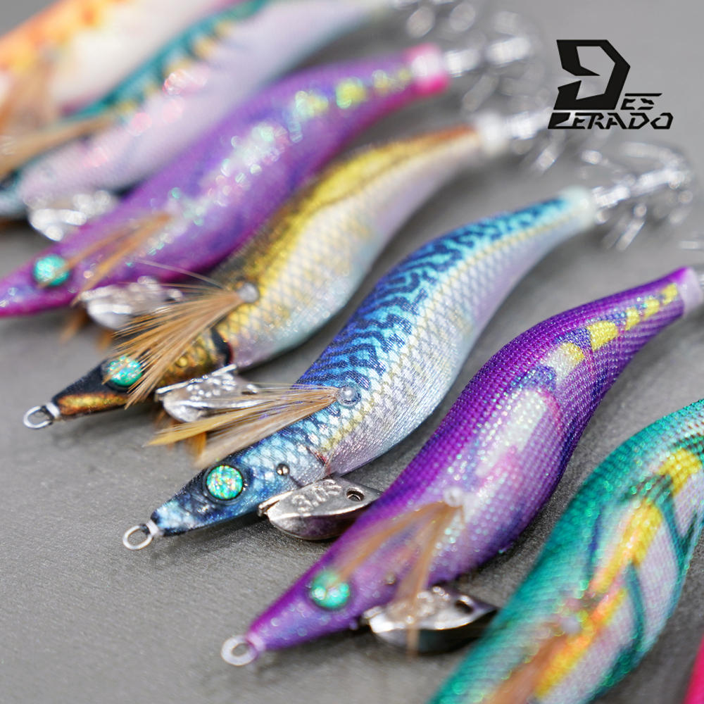 데스페라도 에기스타 무늬오징어 캐스팅 에기 전제품 2.5호 베이직 1번