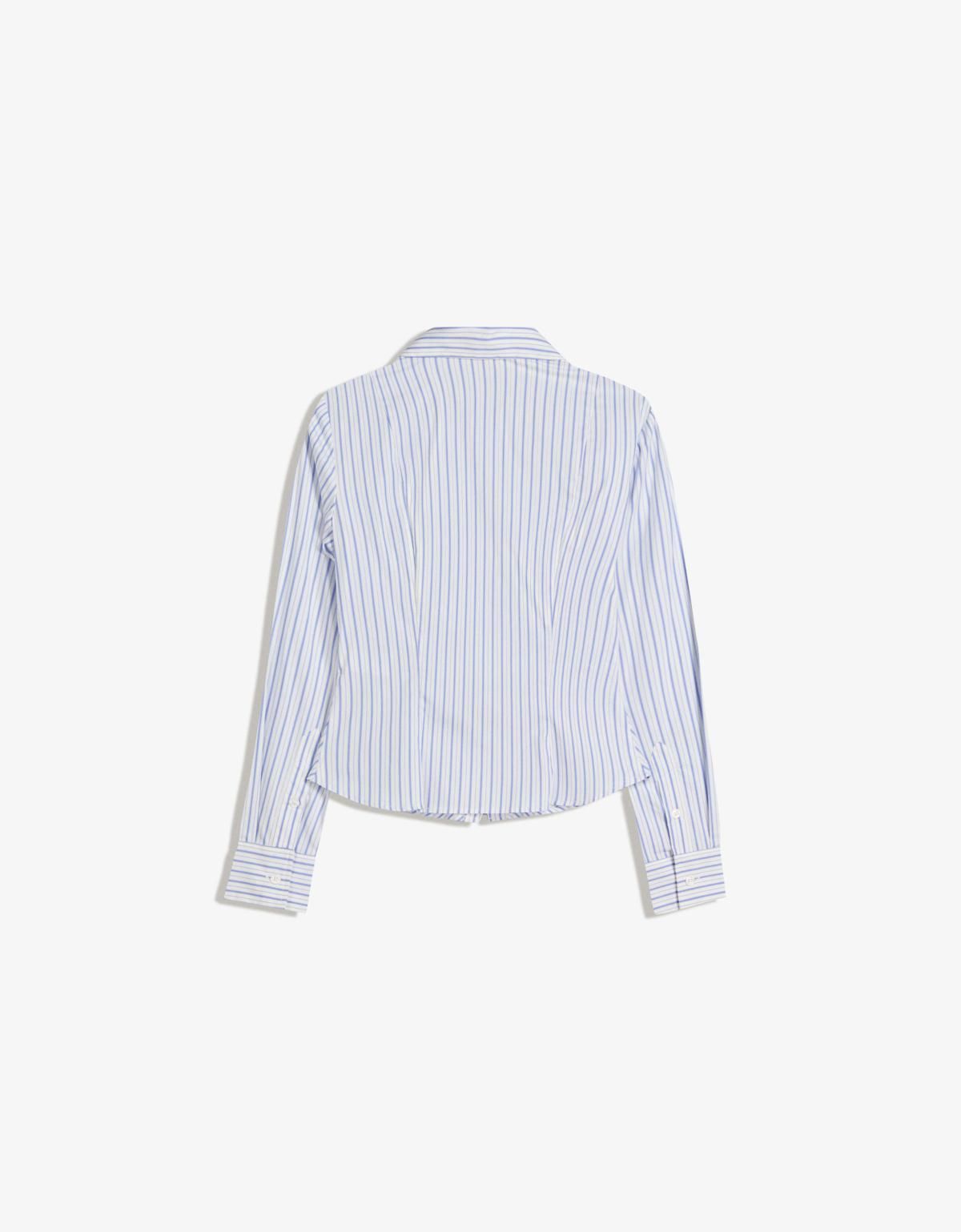 버쉬카 테일러드 스트라이프 슬림핏 셔츠 6269/008 BLUE - 상세 이미지 2