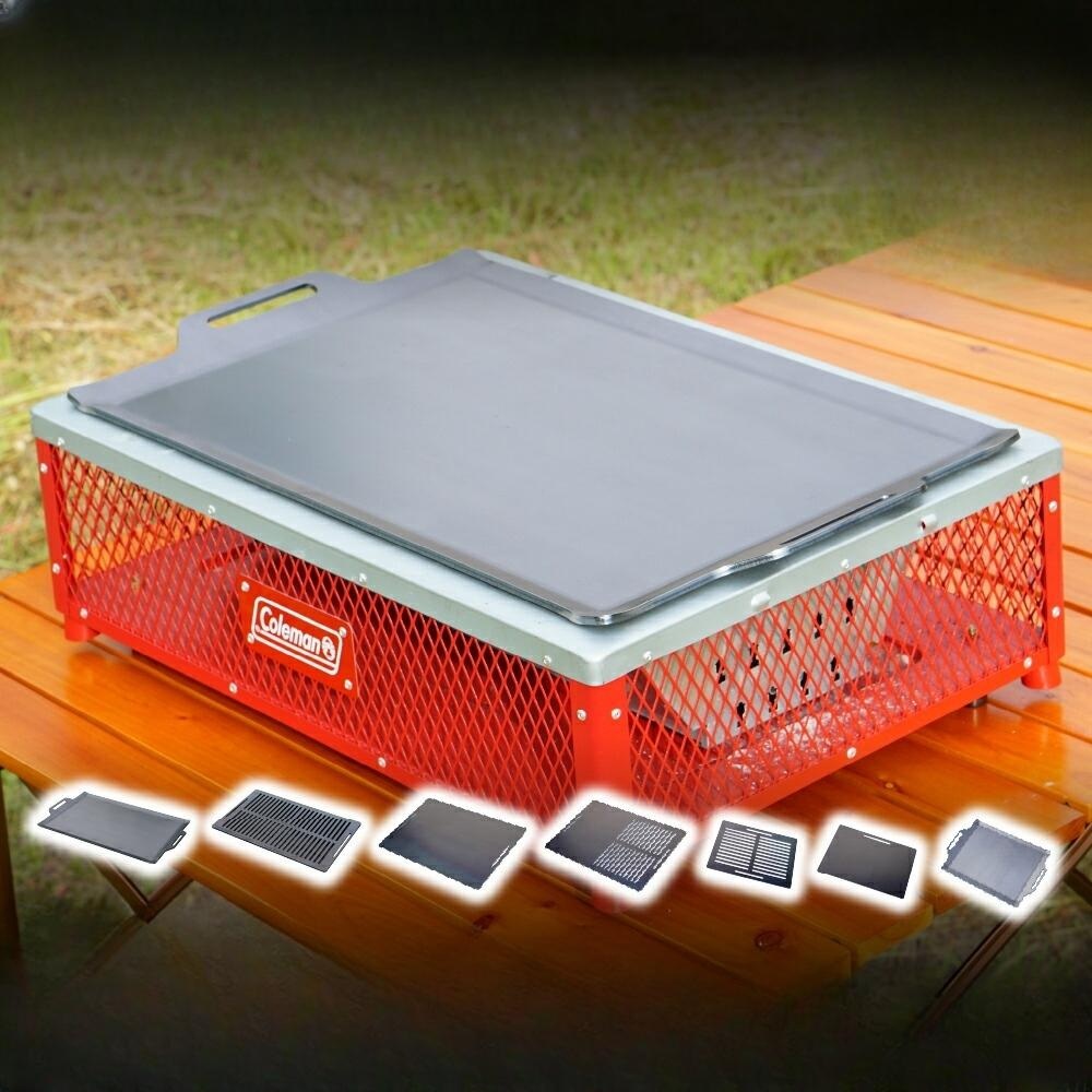 콜맨 쿨 스파이더 프로 전용 철판 플레이트 직화용 그리들