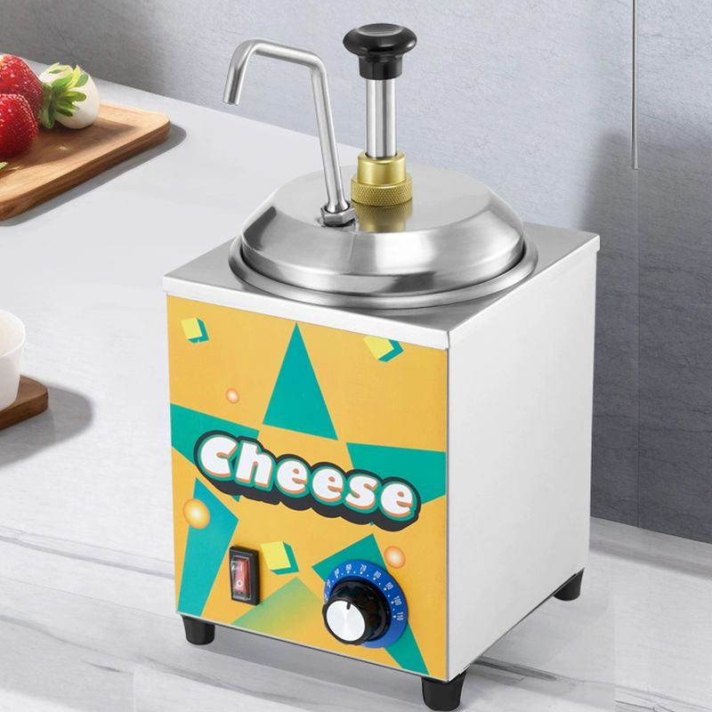 전동 소스 디스펜서 시럽 펌프 초콜렛 나초 보온 치즈 220V 소스 펌프 2.5L - 상세 이미지 3
