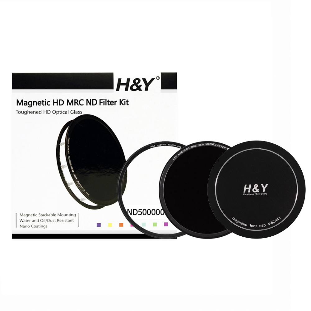 HNY HD MRC IR ND50만 마그네틱 필터 렌즈캡 세트 82mm - 상품 이미지