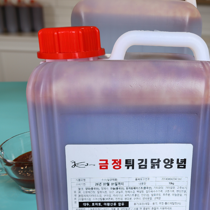 상경식품 양념치킨소스 금정 튀김닭양념 10KG 이미지 2