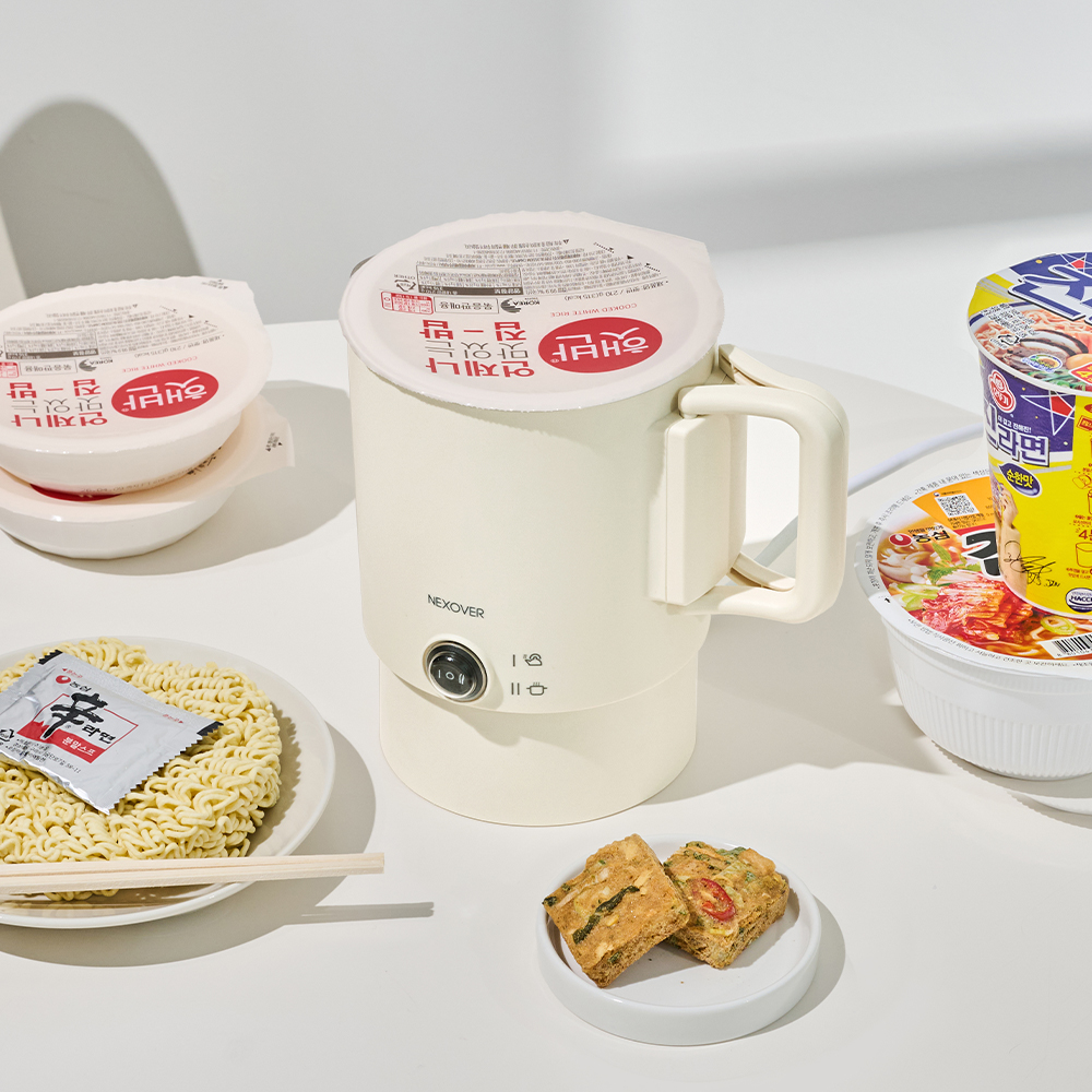 넥소버 여행용 캠핑용 전기 포트 주전자 NXK-T10