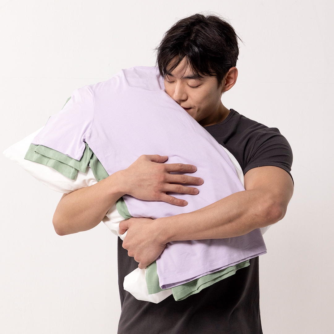 [SET] 싸이클린 남성 반팔티셔츠 3장세트 베이직 남자 머슬핏 - 상세 이미지 2