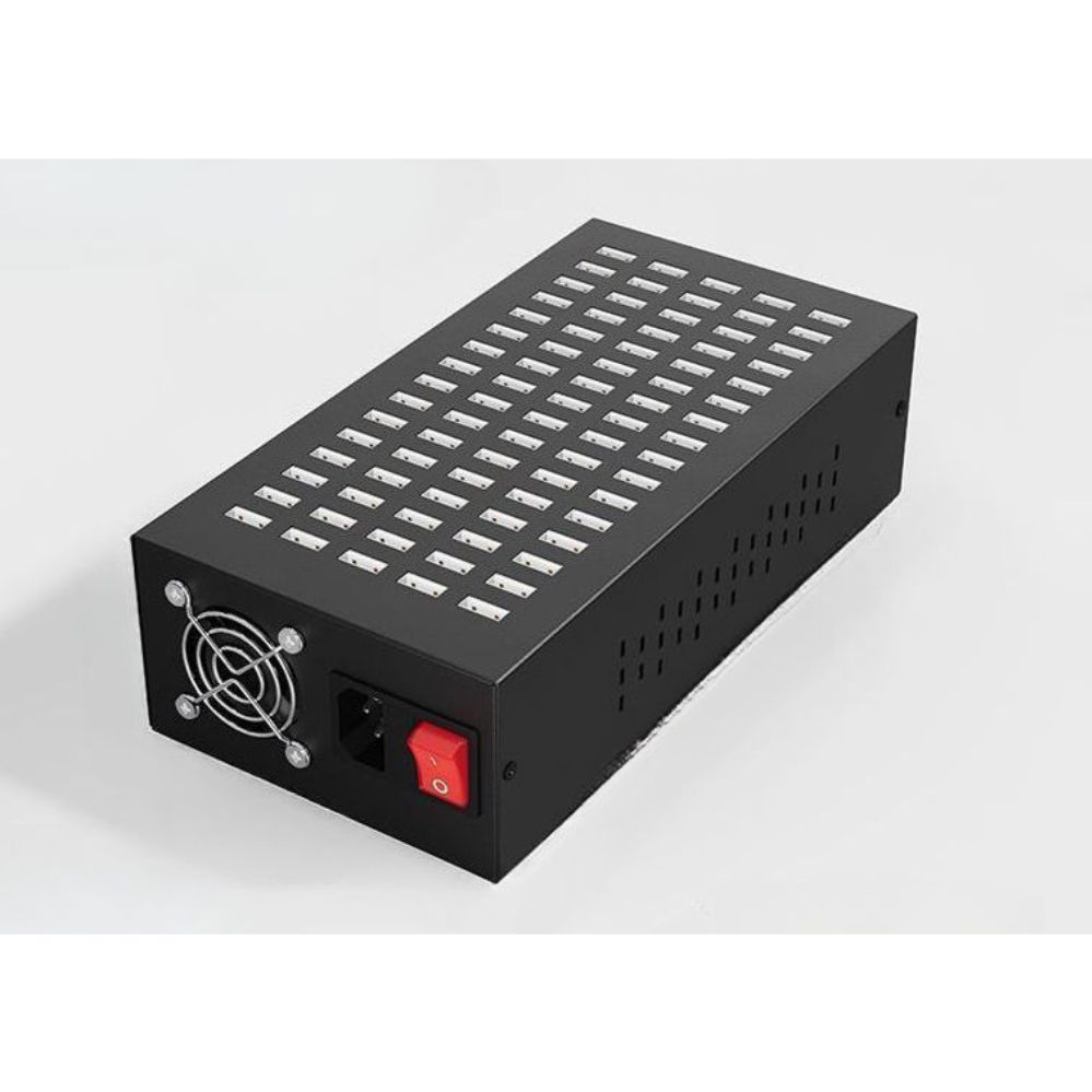 멀티 USB 고속 충전 허브 대용량 사무실 피씨방 업소용 어댑터 분배기 2열 200W 2A - 상세 이미지 4