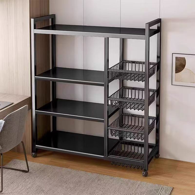 업소용식기건조대 주방 대형 50cm 식기 정리대 스탠드 3바구니 3단 50x50x50cm 3메쉬 블루 - 상품 이미지