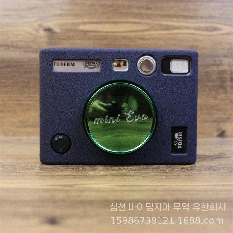후지 인스탁스 미니 에보 카메라 실리콘 케이스 EVO 휴대용 보호 바디 커버 - 상세 이미지 3