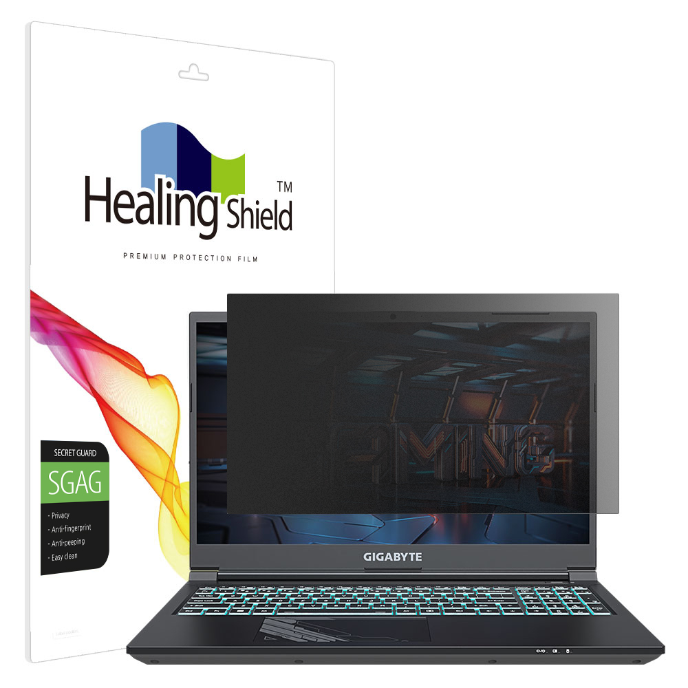 기가바이트 G5 2023 프라이버시 저반사 사생활 보호필름 액정 - 메인 이미지