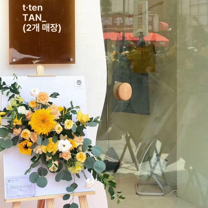우드 손잡이 도어 문고리 교체 강화 방문 북유럽 상가 중형 인조 호두색 2개 세트 - 상세 이미지 3