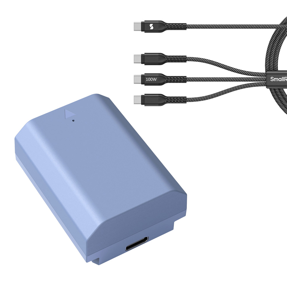 스몰리그 소니 NP-FZ100 USB-C 카메라배터리 파워케이블 세트 4265B+5079 - 상품 이미지