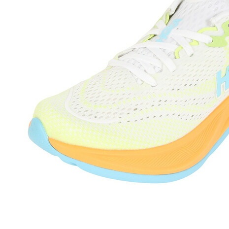 호카 링컨4 여성 러닝화 운동화 마라톤화 쿠션 트레이닝 그린블루 1155131-FTLT