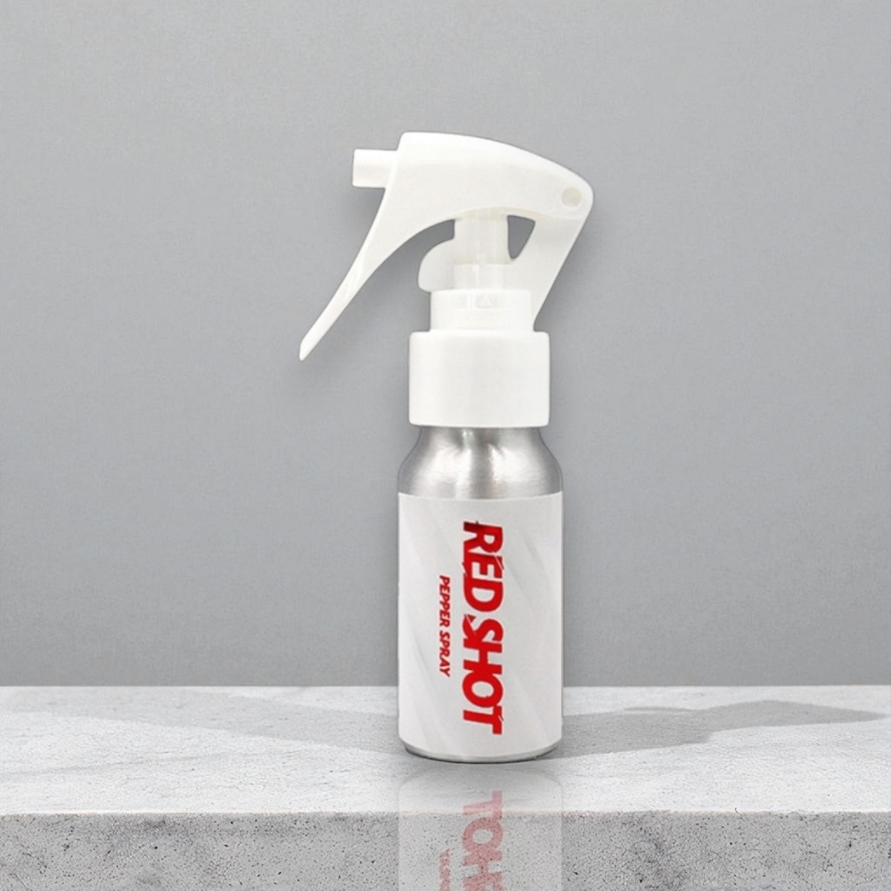 호신용 스프레이 레드샷 트리거 40ml 휴대용 스트랩 랜야드 세트