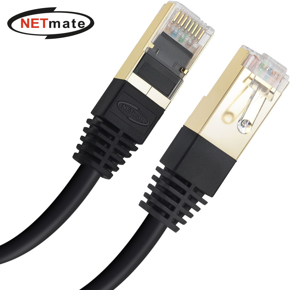 강원전자 넷메이트 CAT.7 SSTP 랜 케이블 20m NM-U720B - 메인 이미지