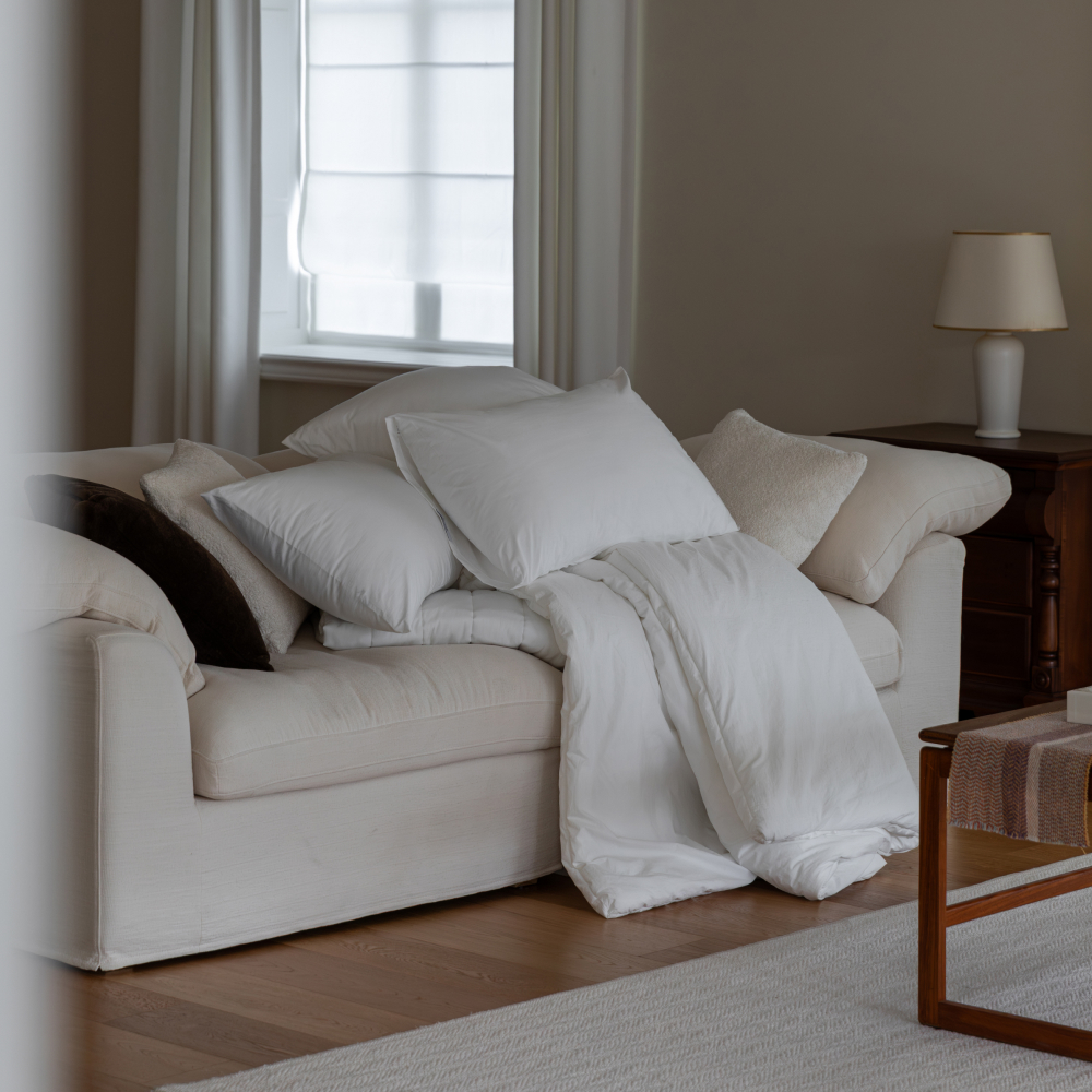 슬라운드 알러코튼 알러지케어 순면 무봉제 호텔 사계절 겨울 차렵이불 SS