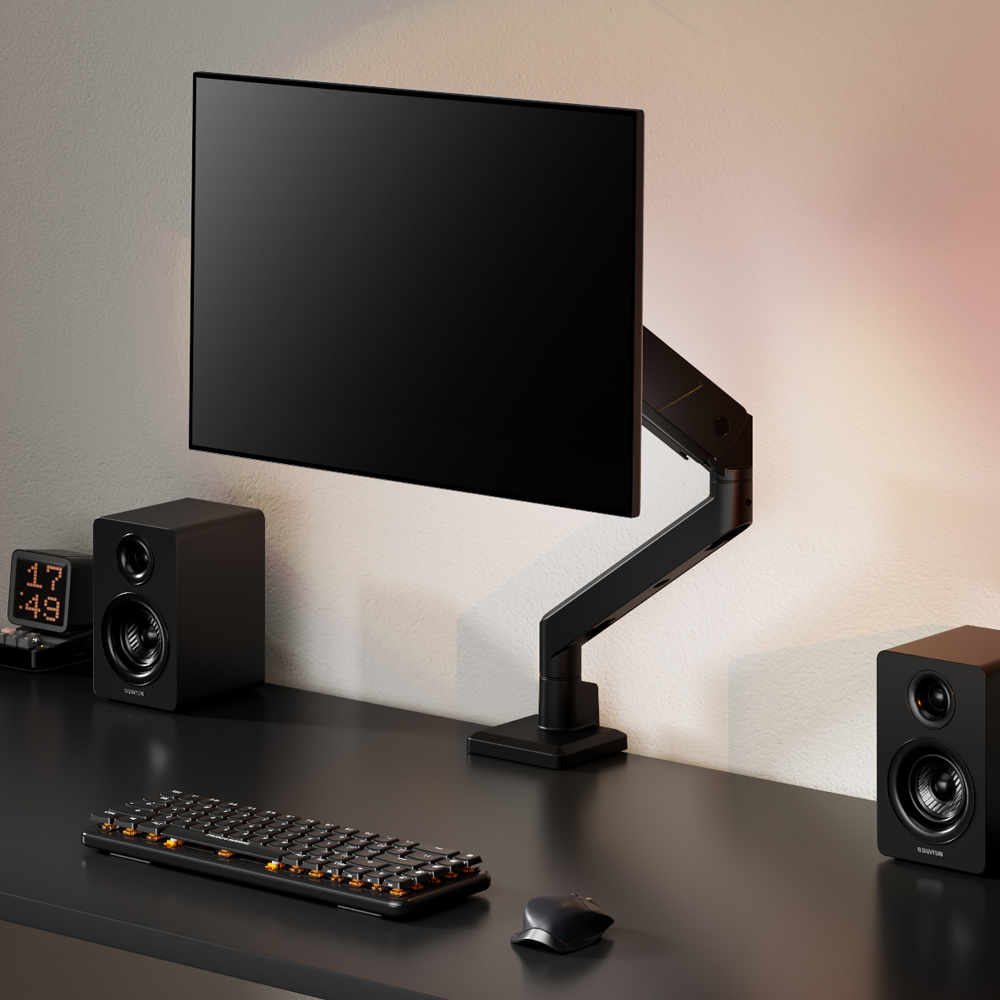 루나랩 모니터암 거치대 베사홀 노트북 싱글 고중량 프리즘 모니터암