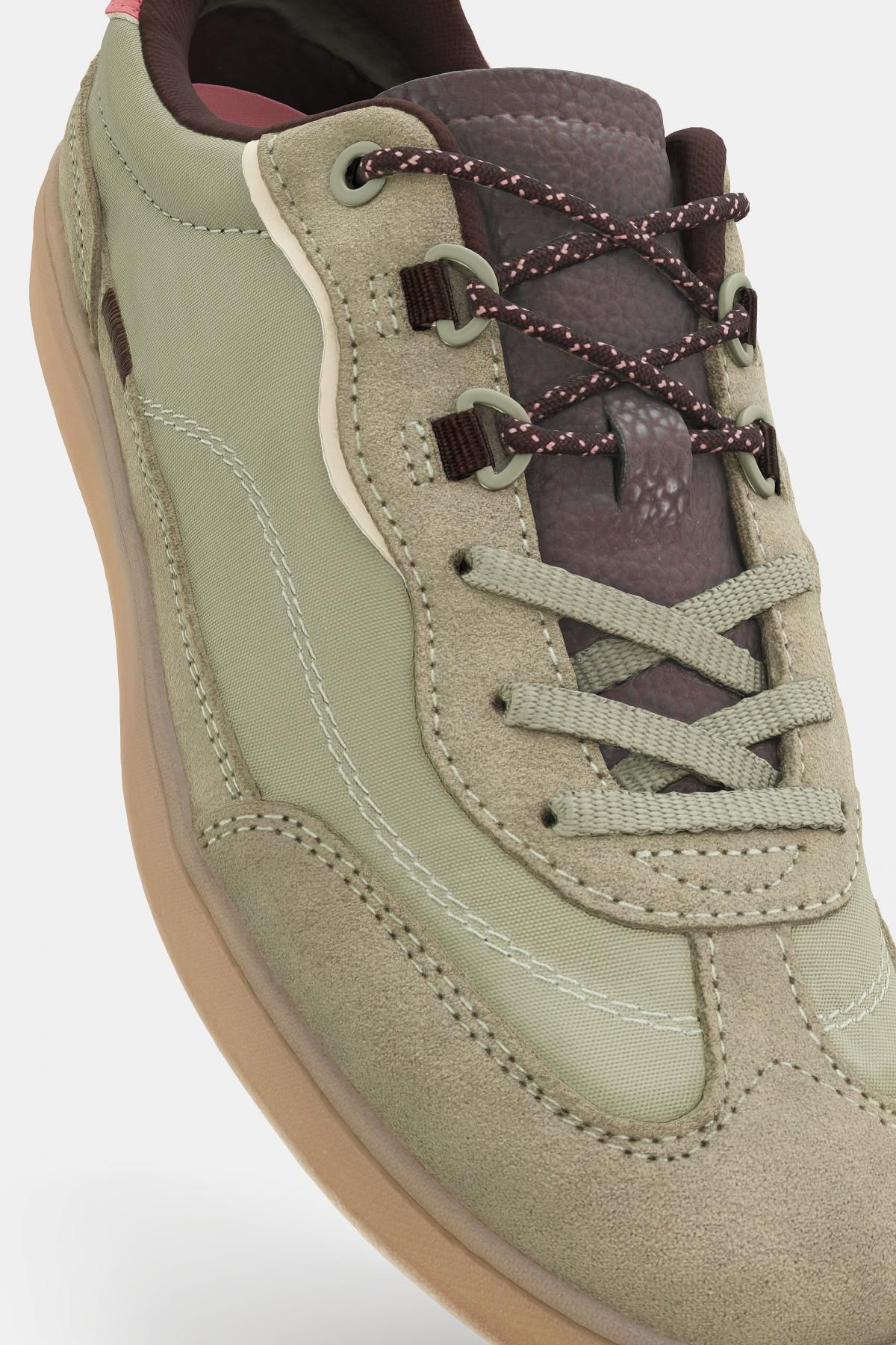 자라 배색 컬러 테크니컬 로우탑 스니커즈 5405/610 KHAKI GREEN - 상세 이미지 5