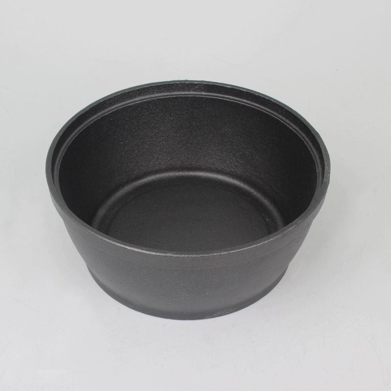 솥뚜껑 된장찌개 불판 무쇠 겸용 샤브샤브 소형 35cm 주철 샤브샤브팬 - 상품 이미지